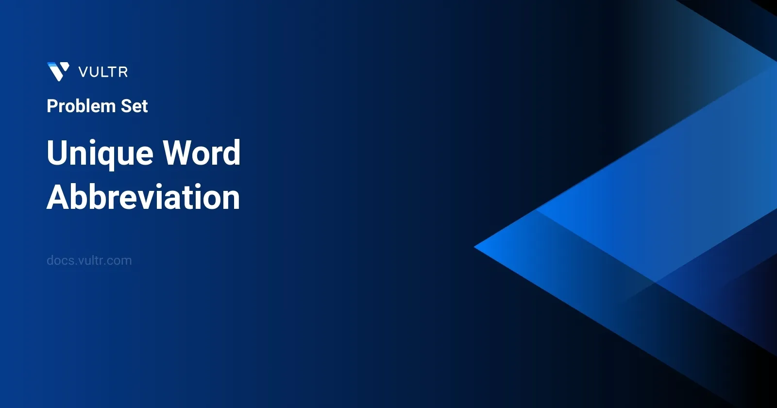 Unique Word Abbreviation header image