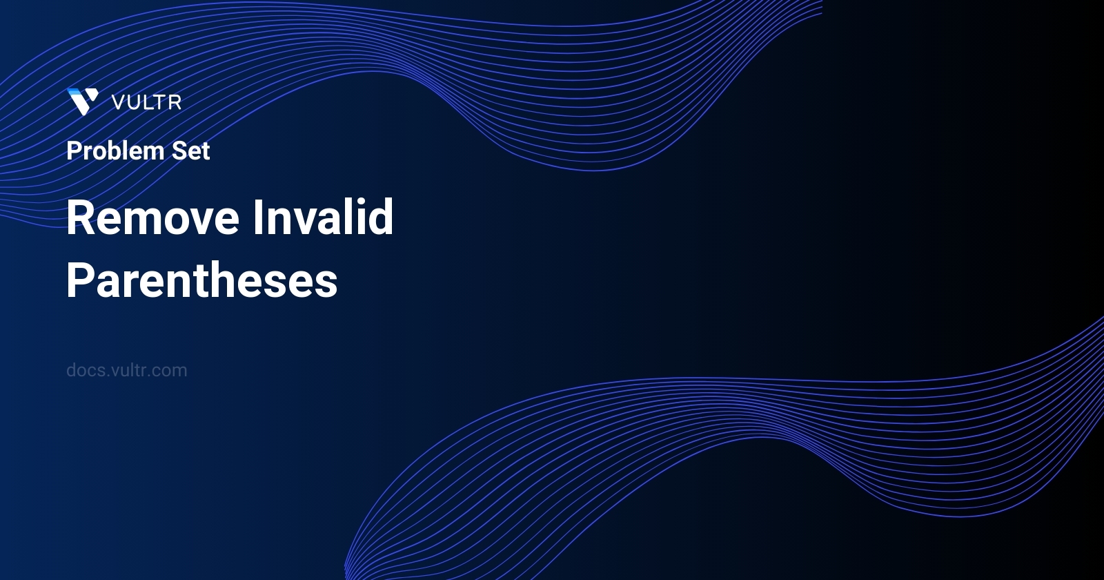 Remove Invalid Parentheses header image