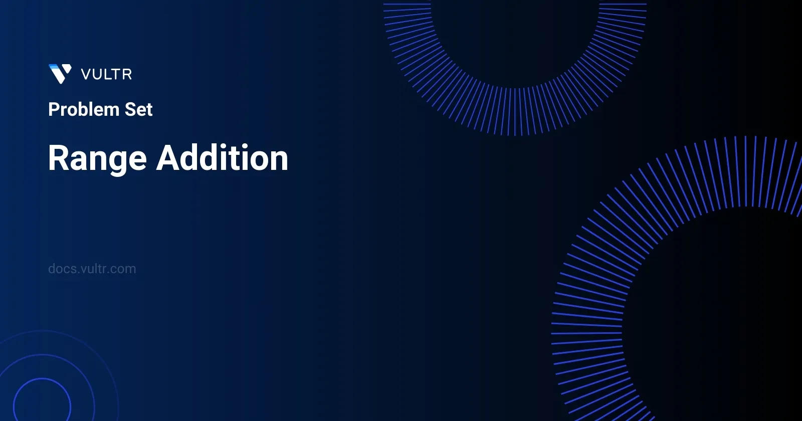Range Addition header image