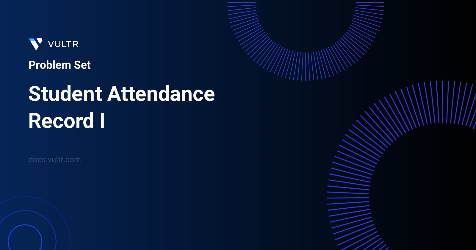 Student Attendance Record I header image