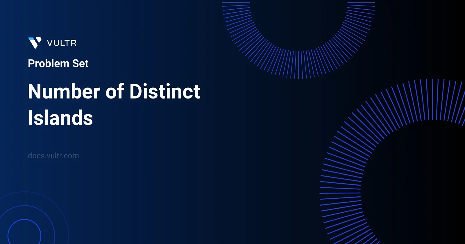 Number of Distinct Islands header image