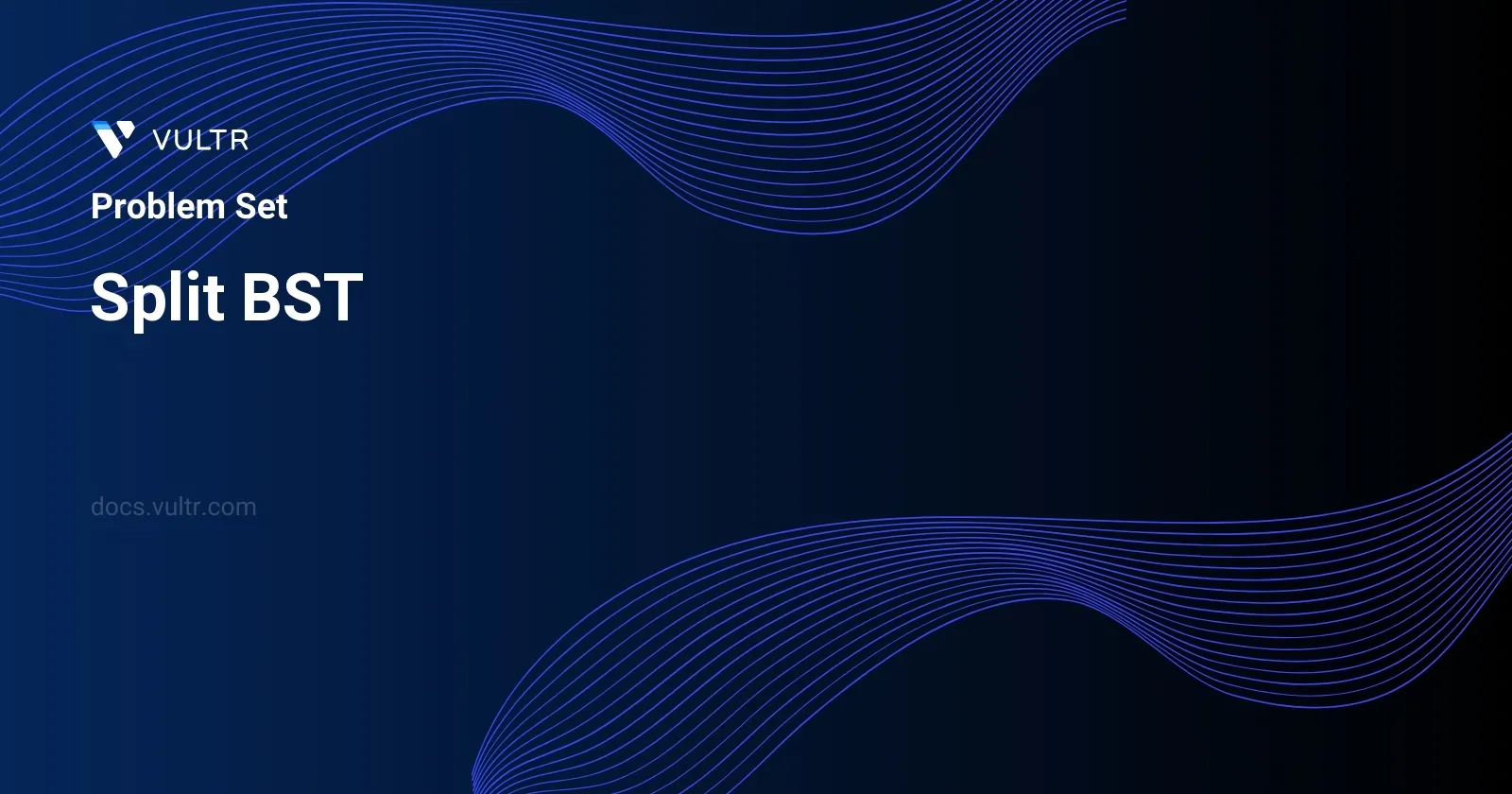 Split BST header image