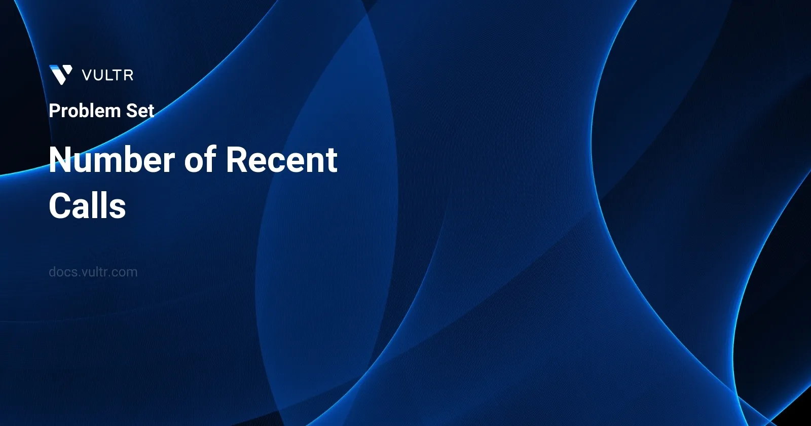 Number of Recent Calls header image