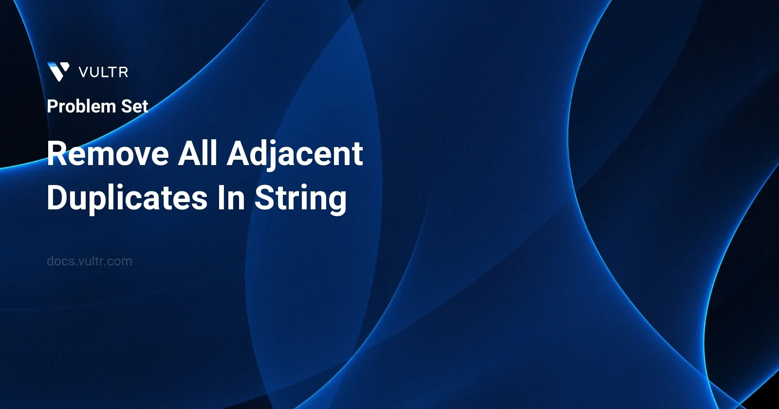 Remove All Adjacent Duplicates In String header image