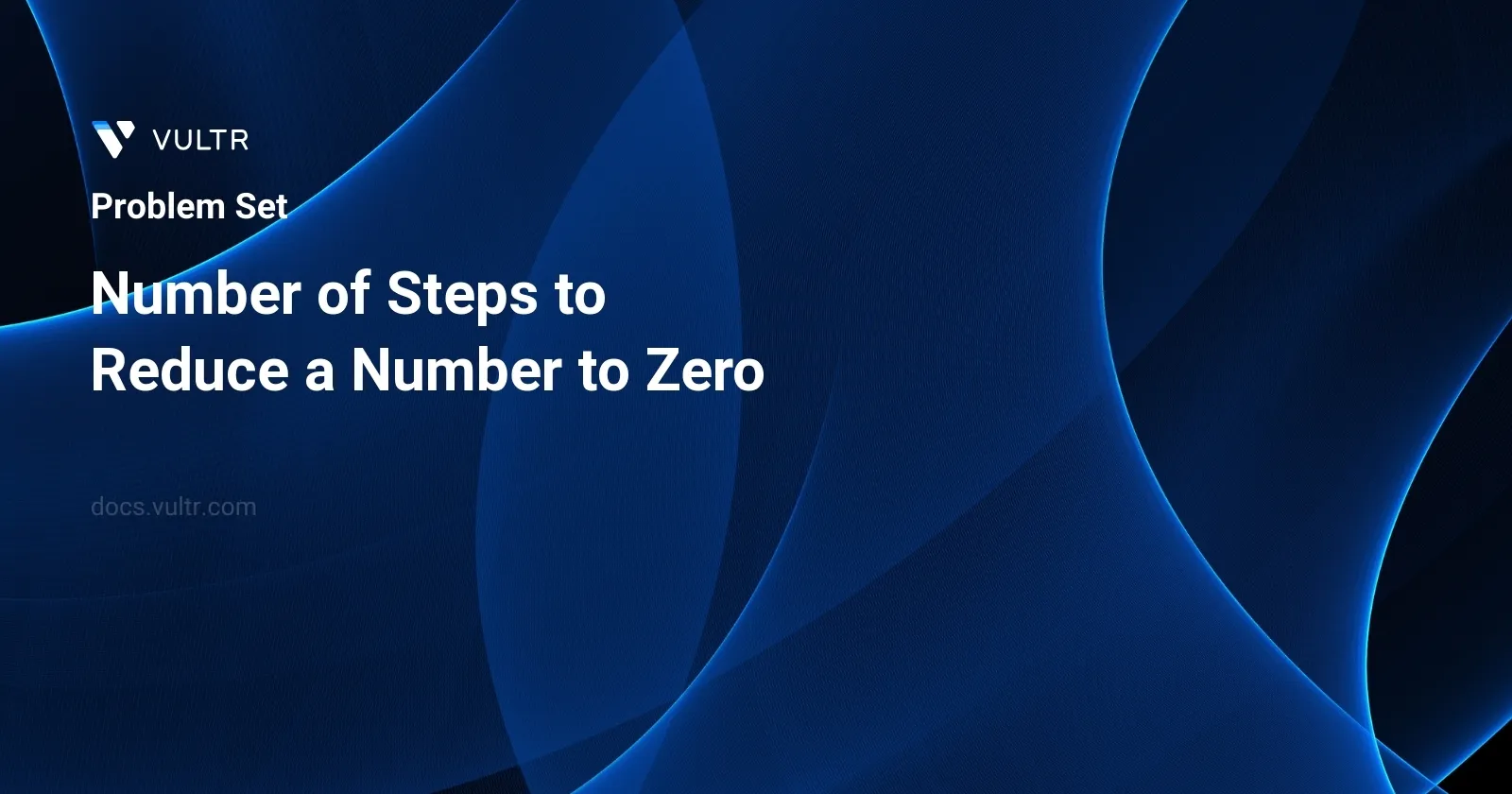 Number of Steps to Reduce a Number to Zero header image