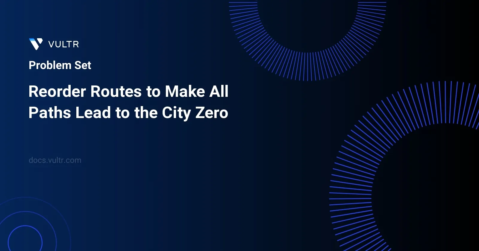 Reorder Routes to Make All Paths Lead to the City Zero header image