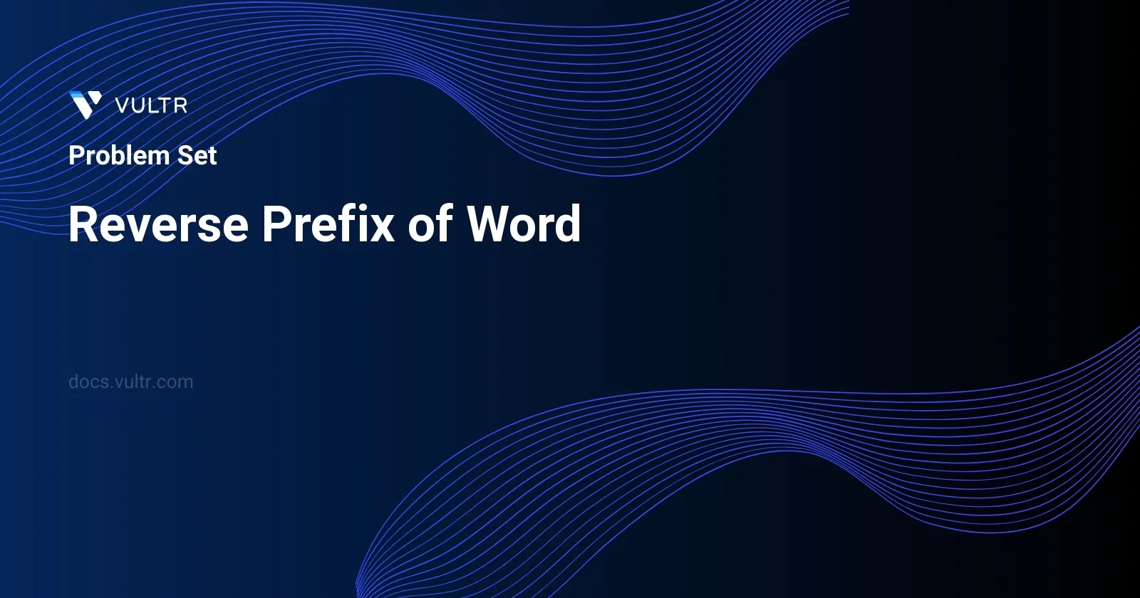 Reverse Prefix of Word header image