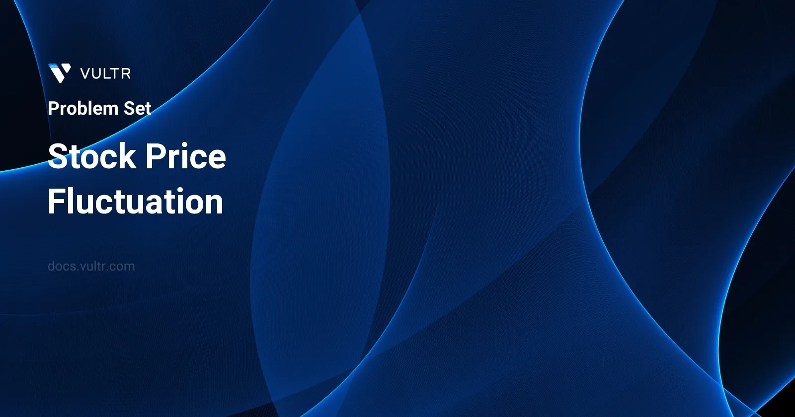 Stock Price Fluctuation header image