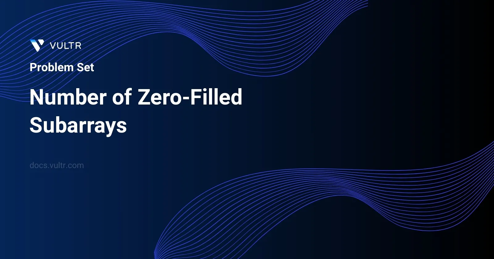 Number of Zero-Filled Subarrays header image