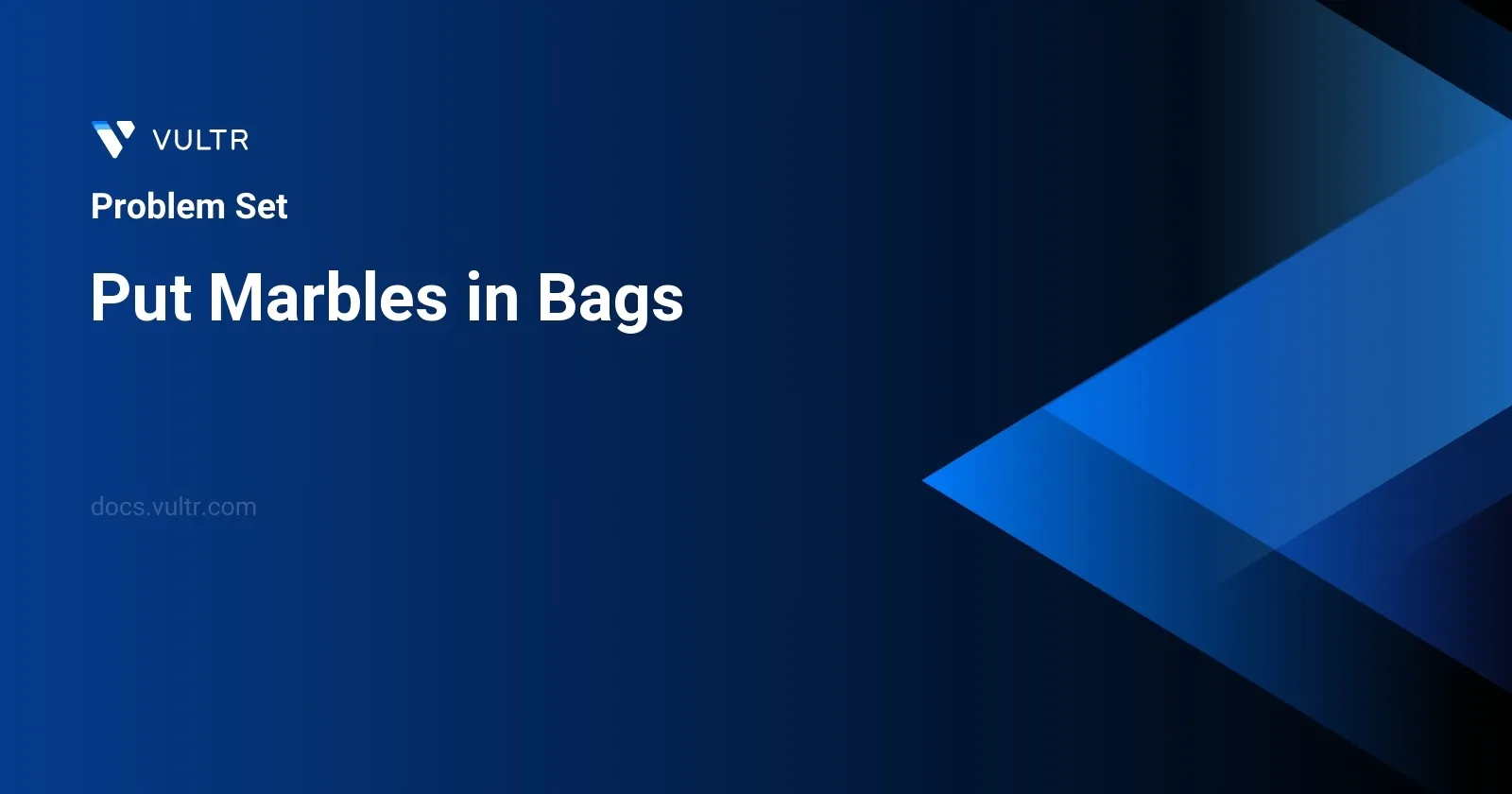Put Marbles in Bags header image