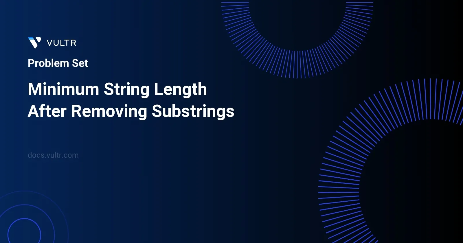 Minimum String Length After Removing Substrings header image