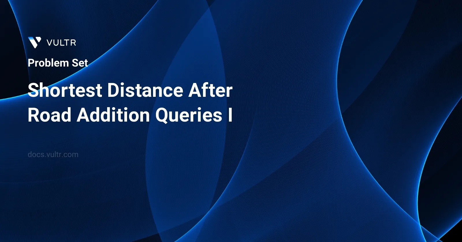 Shortest Distance After Road Addition Queries I header image