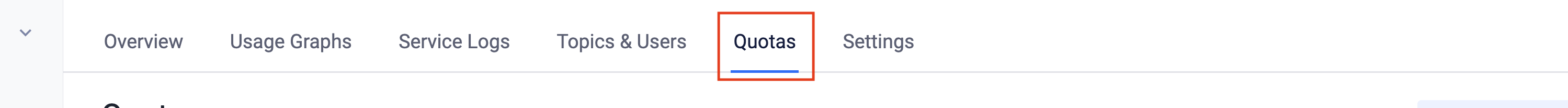 Open the quota addition page