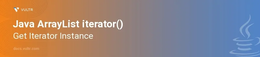 iterator() header image