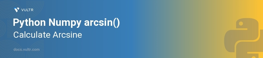 arcsin() header image