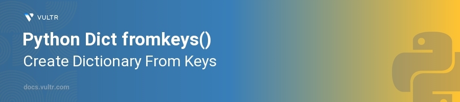 fromkeys() header image