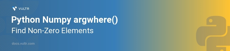 argwhere() header image