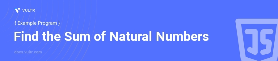 Find the sum of natural numbers header image