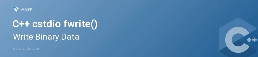 fwrite() header image