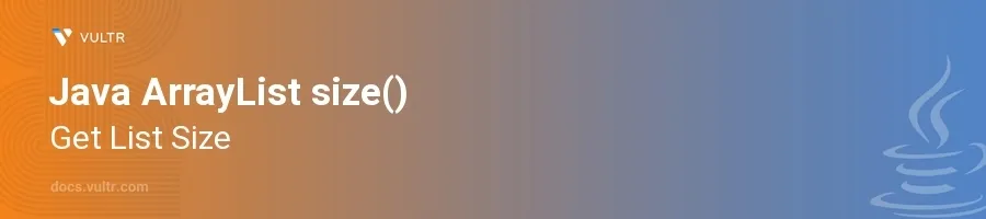 size() header image