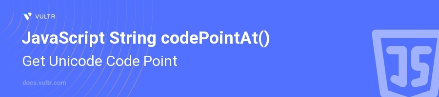 codePointAt() header image