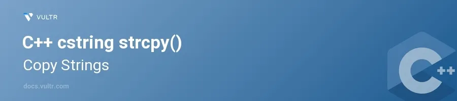 strcpy() header image