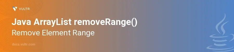 removeRange() header image