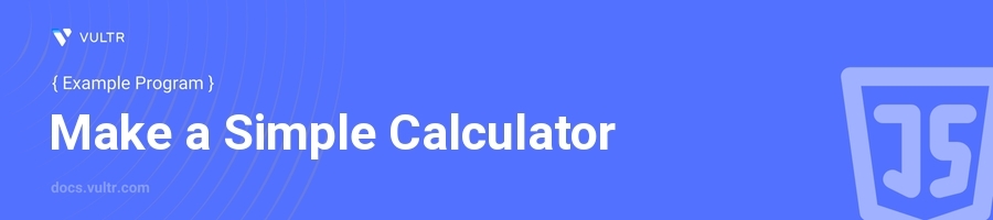 Make a simple calculator header image