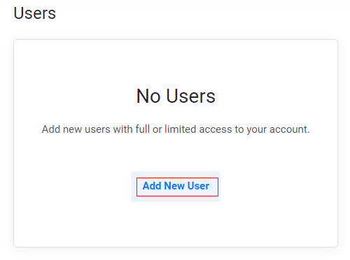 Add New User