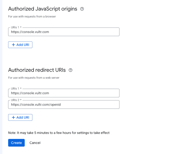Google Cloud Application