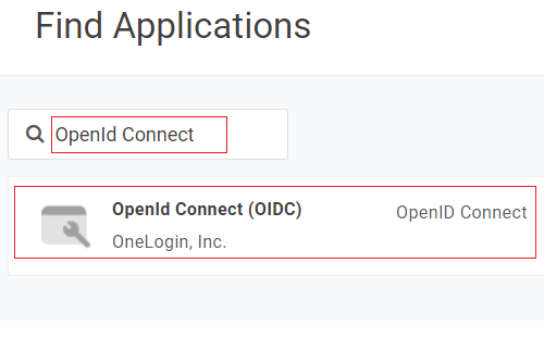 Find OpenId Connect