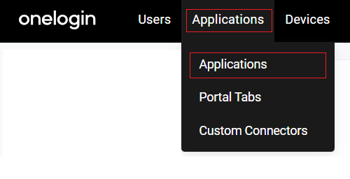 Create Onelogin Application