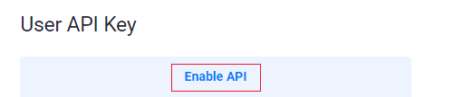 Enable API