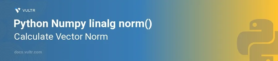 norm() header image