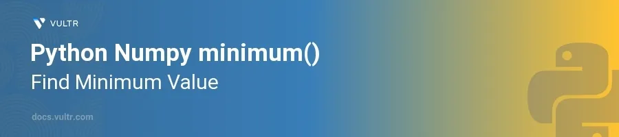 minimum() header image