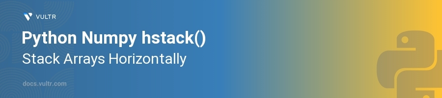 hstack() header image