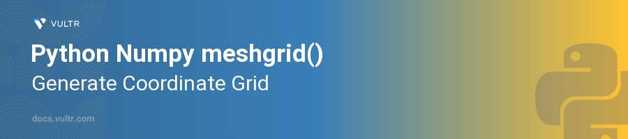 meshgrid() header image