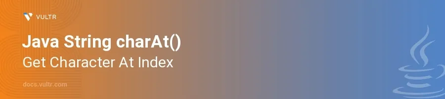 charAt() header image