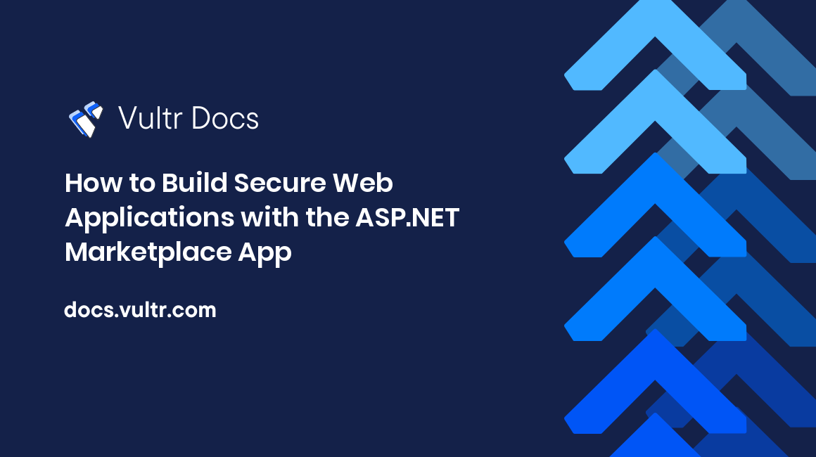How to Build Secure Web Applications with the ASP.NET Marketplace App header image