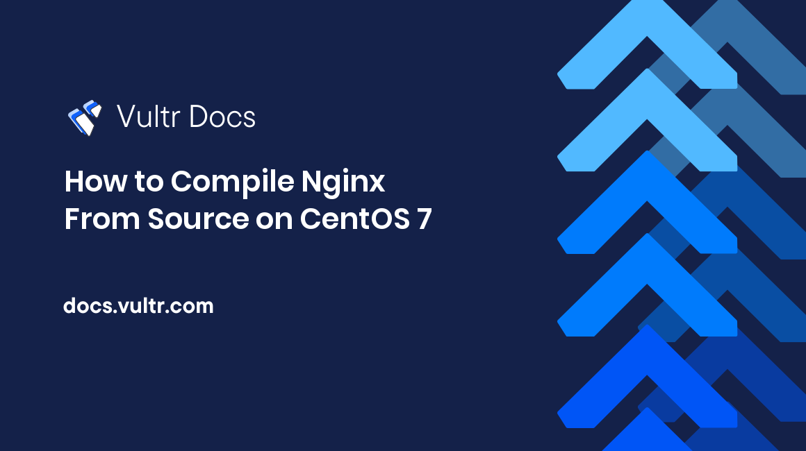 How to Compile Nginx From Source on CentOS 7 header image