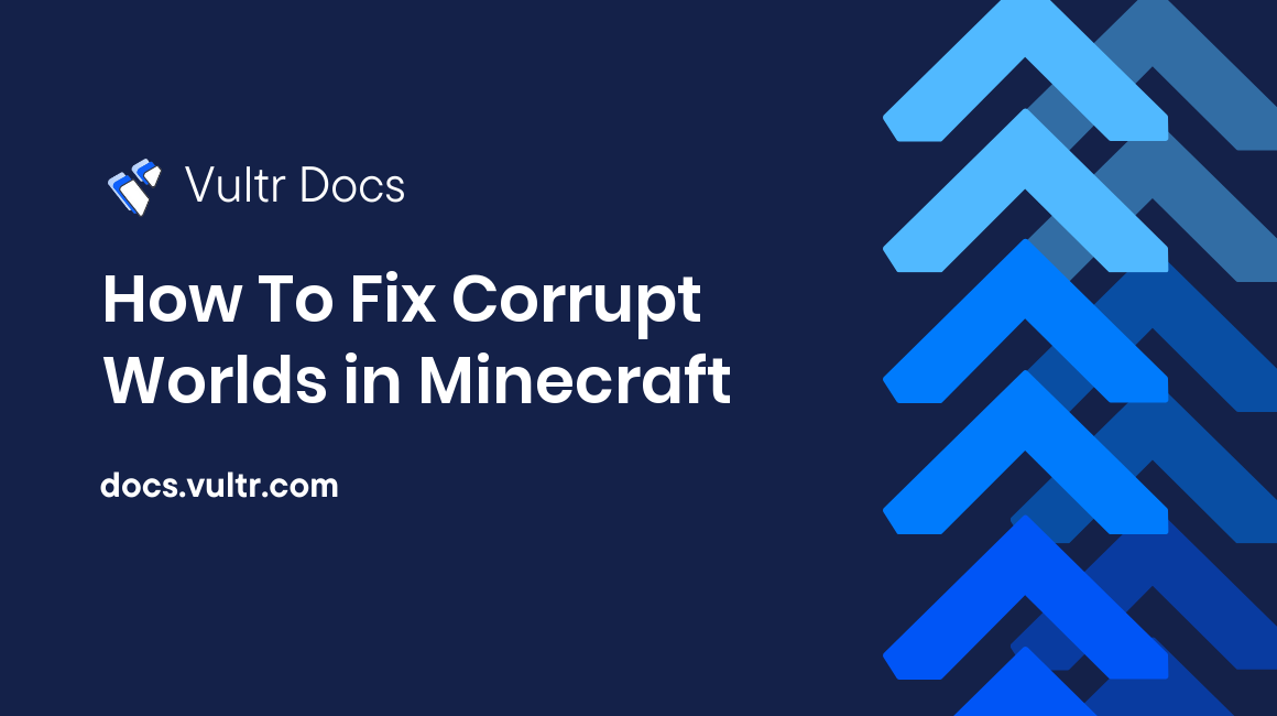 How To Fix Corrupt Worlds in Minecraft header image
