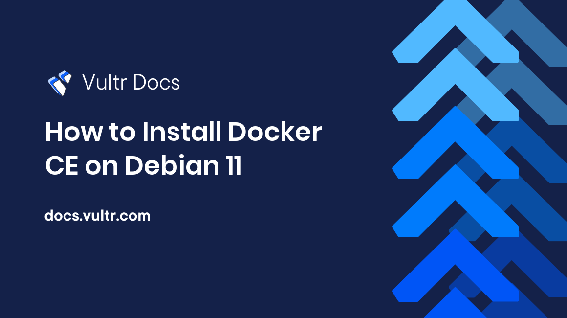 How to Install Docker CE on Debian 11 header image