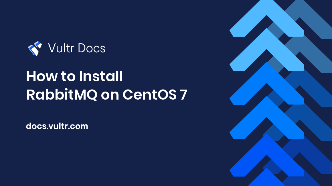 How to Install RabbitMQ on CentOS 7 header image