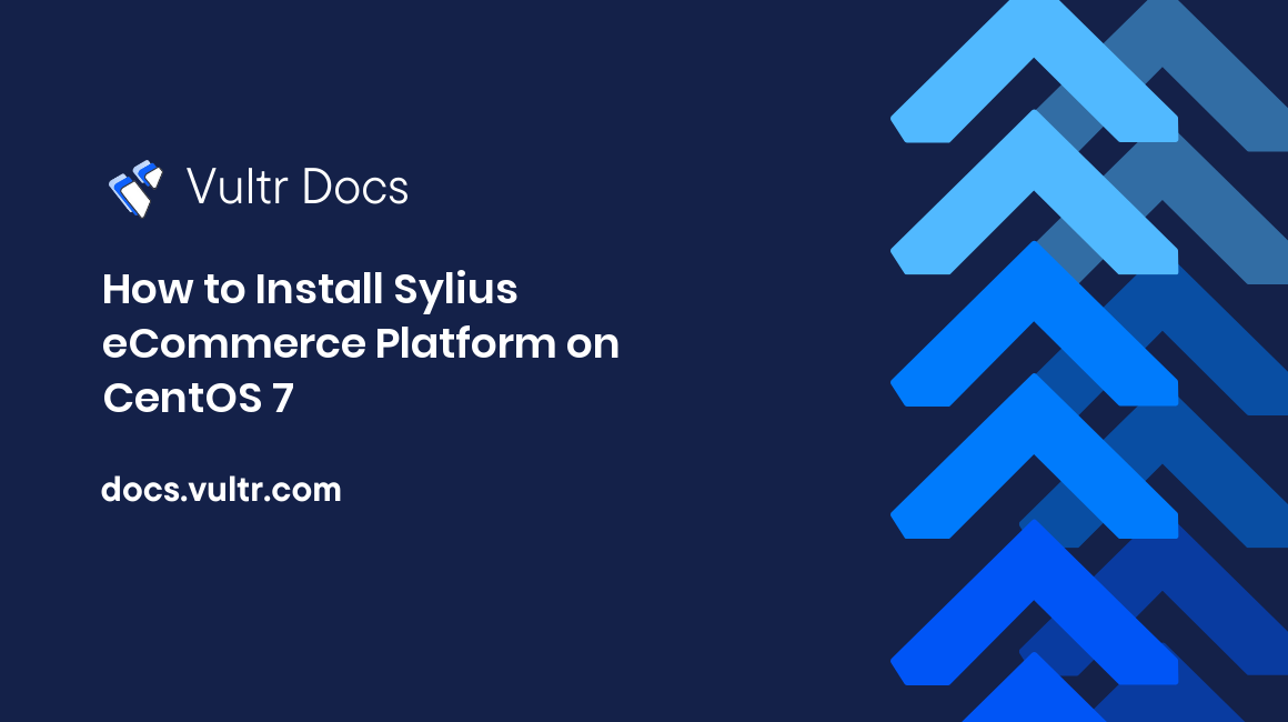 How to Install Sylius eCommerce Platform on CentOS 7 header image