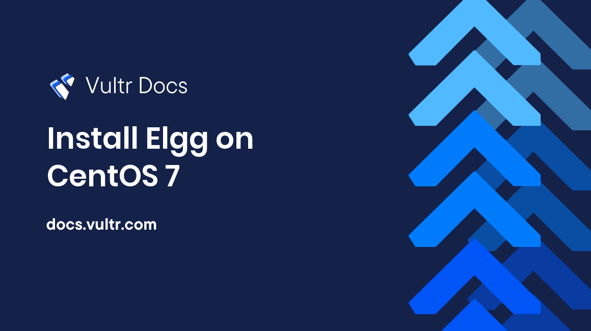 Install Elgg on CentOS 7 header image
