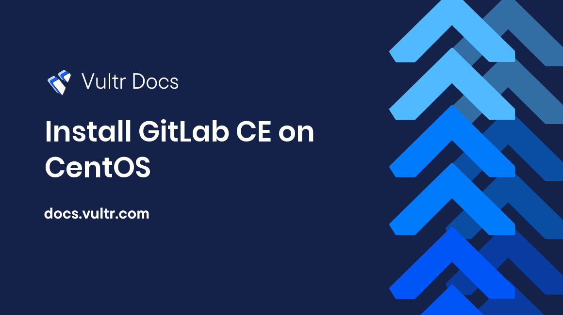 Install GitLab CE on CentOS header image