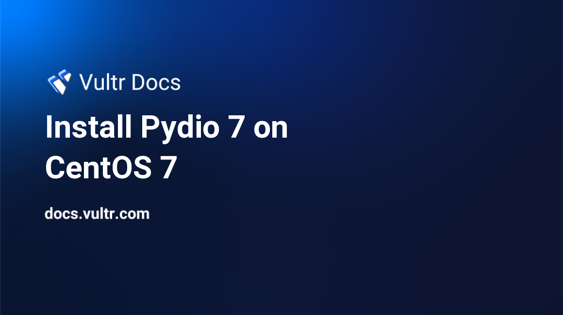 Install Pydio 7 on CentOS 7 header image