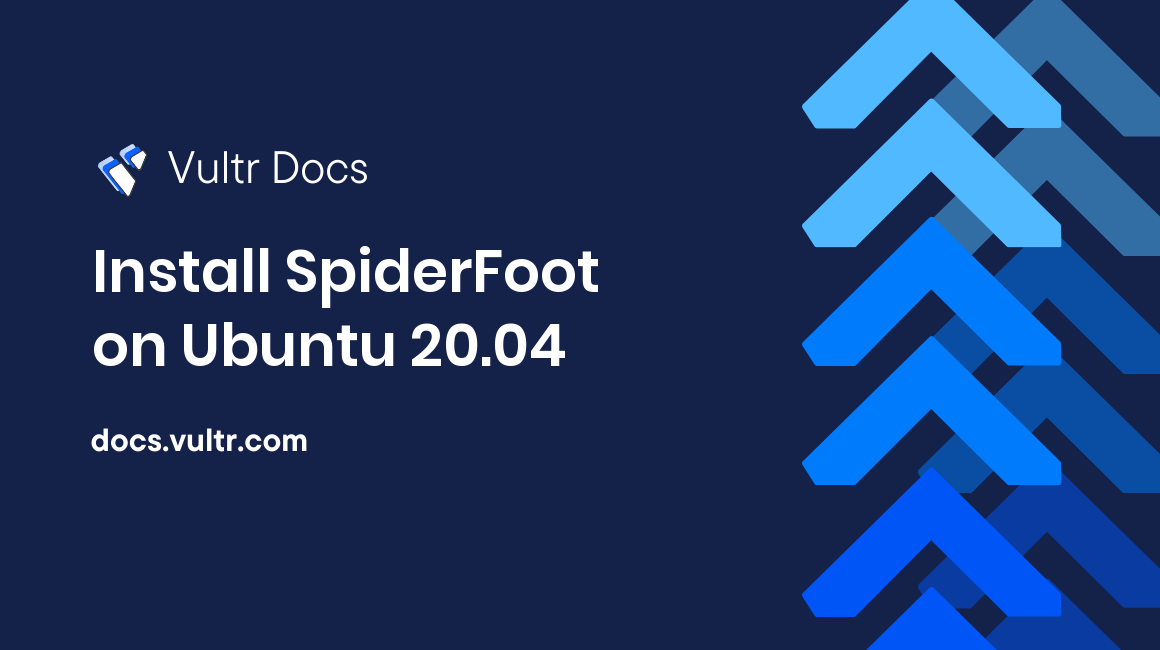 Install SpiderFoot on Ubuntu 20.04 header image