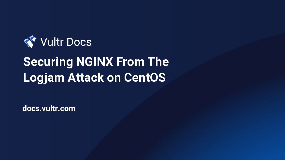 Securing NGINX From The Logjam Attack on CentOS header image