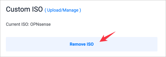 Remove ISO